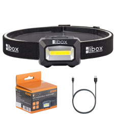 Libox LB0107 flashlight Black Headband flashlight LED