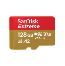SanDisk Extreme 128 GB MicroSDXC UHS-I Class 10