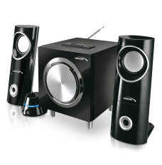 Audiocore - AC790 2.1 Bluetooth Multimedia Speakers FM radio, SD / MMC card input, AUX, USB