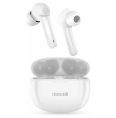 Maxell Dynamic+ wireless headphones with charging case Bluetooth white