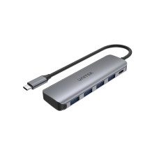 UNITEK H1107B interface hub USB 3.2 Gen 1 (3.1 Gen 1) Type-C 5000 Mbit/s Grey