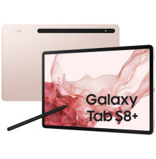 Samsung Galaxy Tab S8+ 5G SM-X806B LTE 128 GB 31.5 cm (12.4") Qualcomm Snapdragon 8 GB Wi-Fi 6 (802.11ax) Android 12 Pink gold