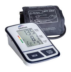 Upper arm blood pressure monitor with arrhythmia detection function