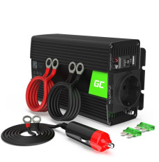 Green Cell INV16 power adapter/inverter Auto 500 W Black