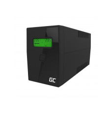 Green Cell UPS01LCD uninterruptible power supply (UPS) Line-Interactive 0.6 kVA 360 W 2 AC outlet(s)