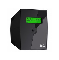 Green Cell UPS02 uninterruptible power supply (UPS) Line-Interactive 0.8 kVA 480 W 2 AC outlet(s)